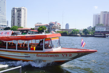 Chao Phraya Express Boote in Bangkok