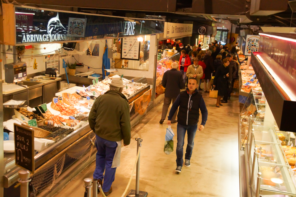 Marché de Talensac in Nantes - Alles rund um Fisch gibt es hier