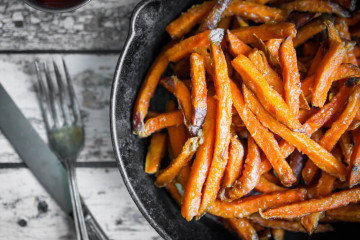 Süßkartoffel-Pommes selber machen