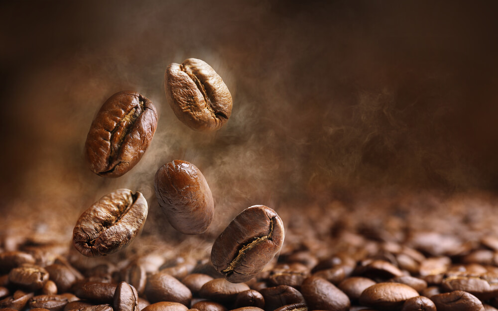 Die aromatische Kaffeebohne