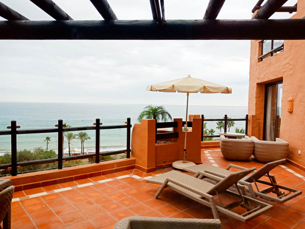 Kempinski Hotel Bahia - Terrasse einer Suite