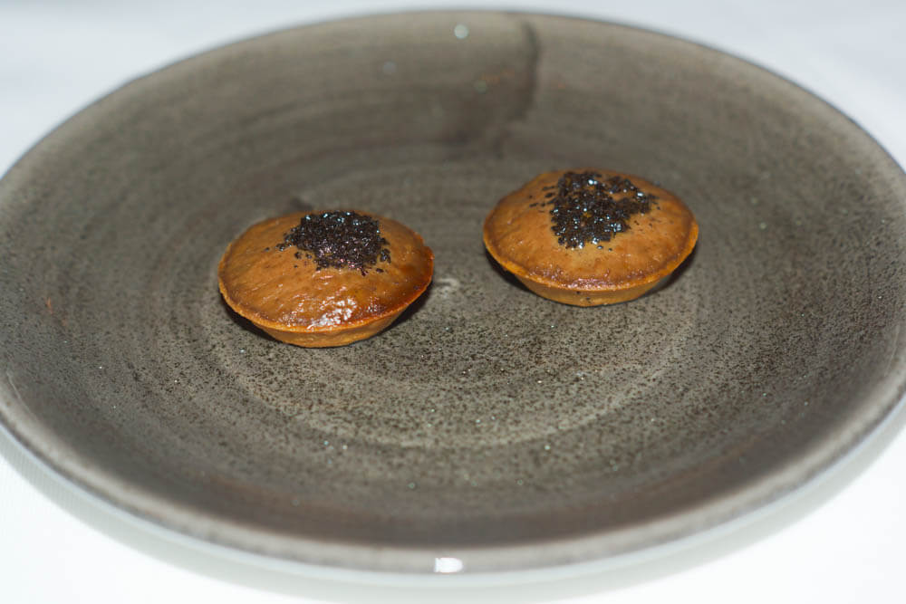 Mingles Restaurant -Ginseng Foie-gras Tarte