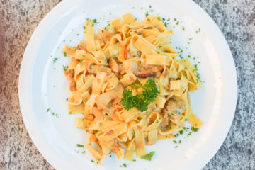 Tagliatelle mit Steinpilzen 1