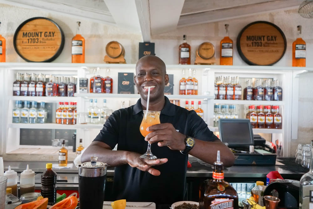 Rum und Cocktails in der Karibik