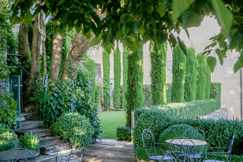 Clos de la République, Epesses - Garten für Feiern