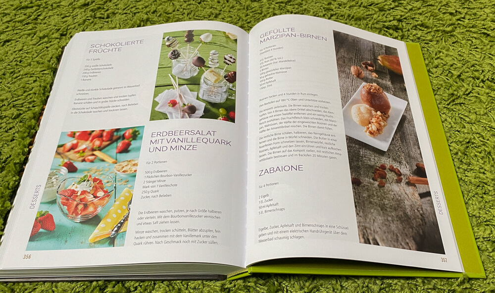 Kochen für ein Jahr - Kochbuch - Desserts