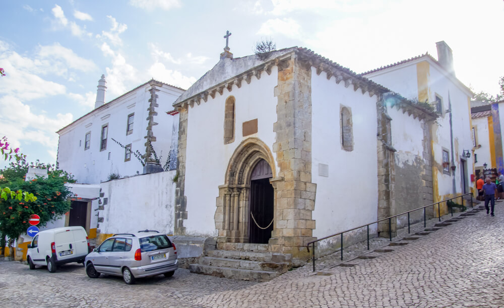 Óbidos, Portugal - keine Touristen am Morgen