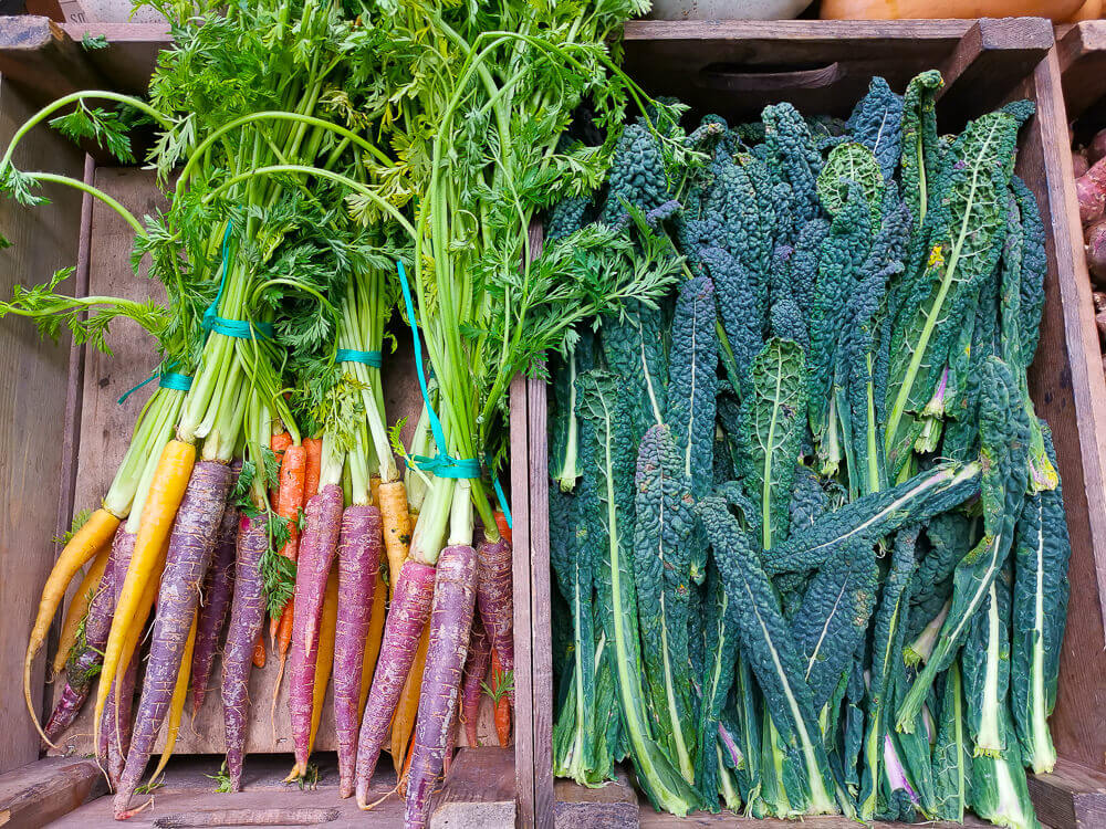 Borough Market, London - gesundes Gemüse