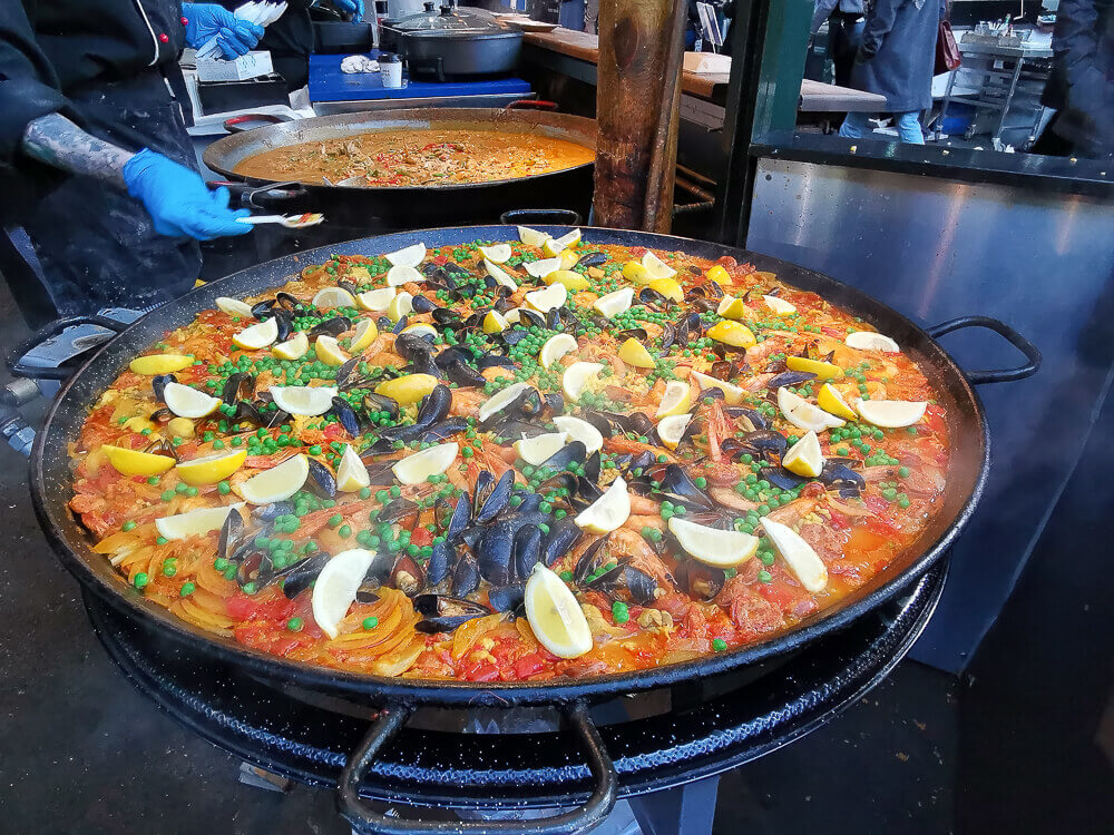 Borough Market, London - göttliche Paella